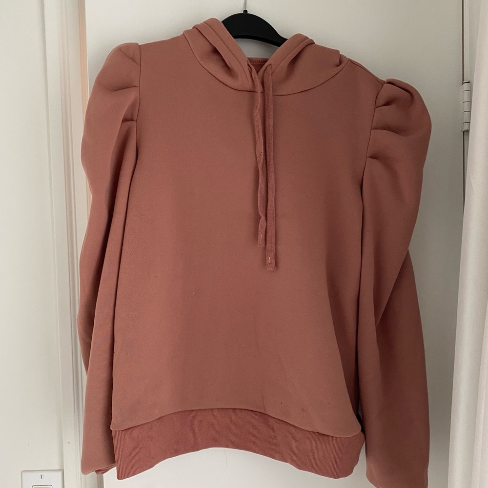 Pink Hooded Sweatshirt